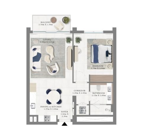 1-Bedroom